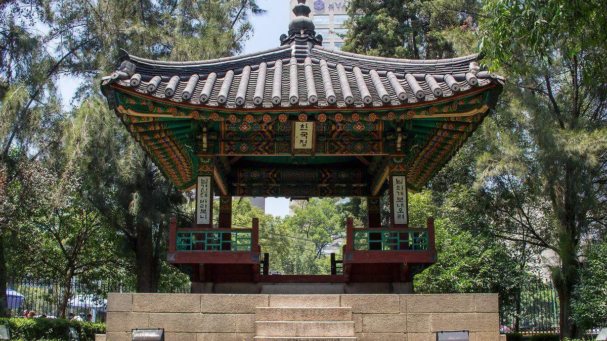 Pagoda-Corea del Sur-Bosque de Chapultepec